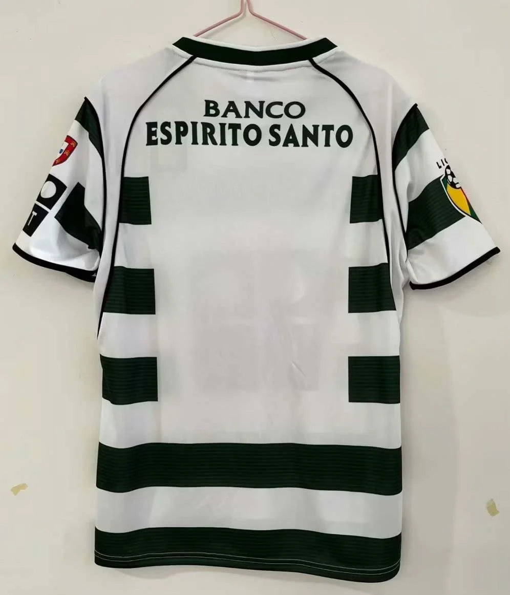 Sporting Lisbon 2001/2003 Retro Home Kit