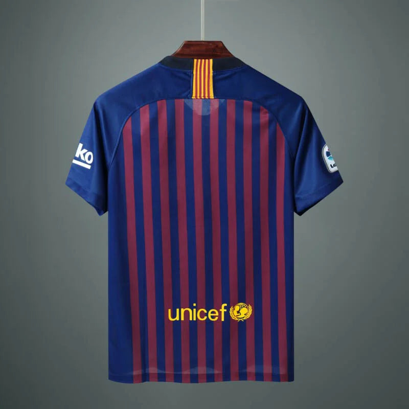 Barcelona Retro 18/19 Home Kit