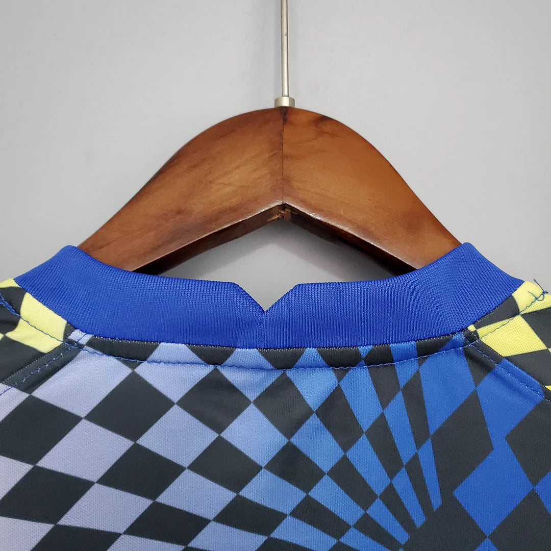 Chelsea 21/22 Training Kit Blue/Yellow