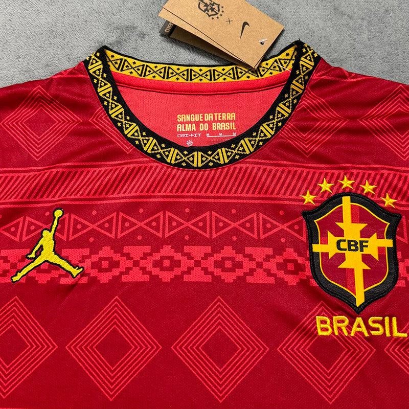 Brazil X Stussy X AJ Red Jersey