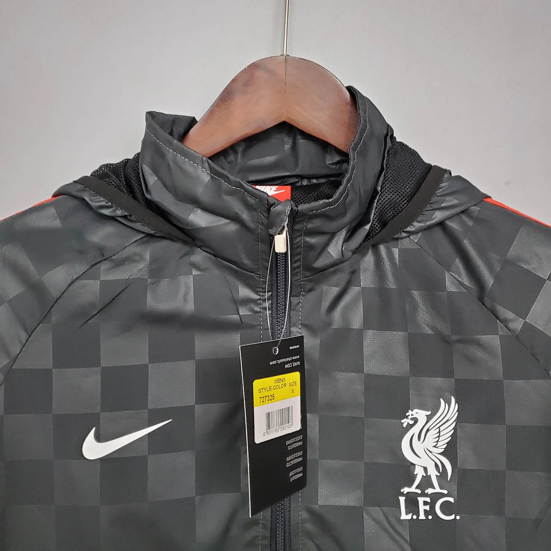 Liverpool Windbreaker Black/Grey
