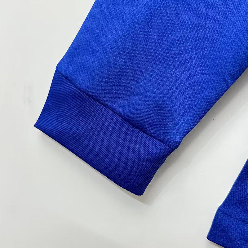 Manchester United 2007/2008 Retro Kit Long Sleeve Blue