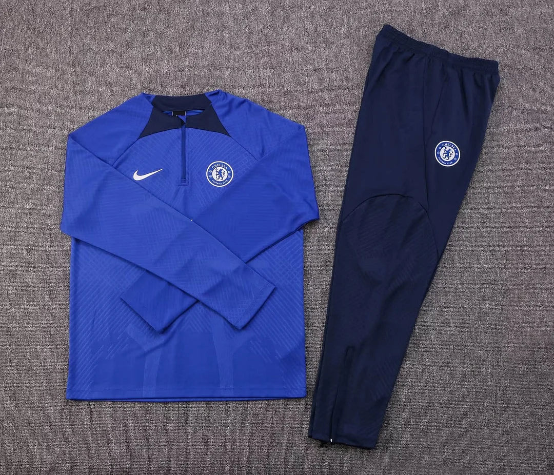 Chelsea Half-Zip Tracksuit Blue