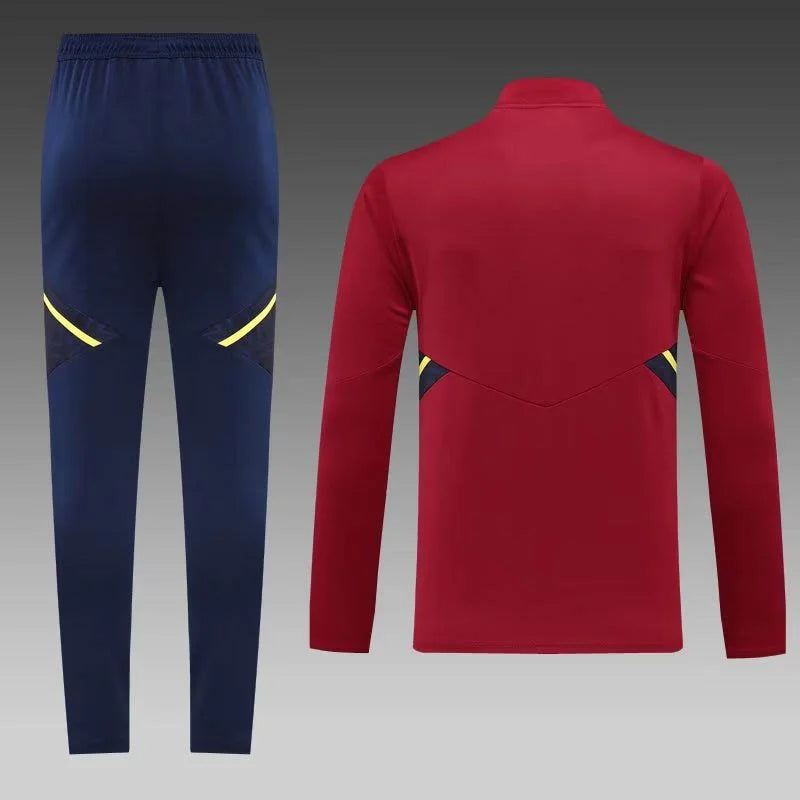 Ajax 22/23 Half-Zip Tracksuit Red