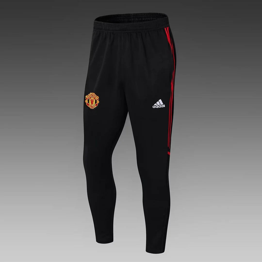 Manchester United Full-Zip Tracksuit Black