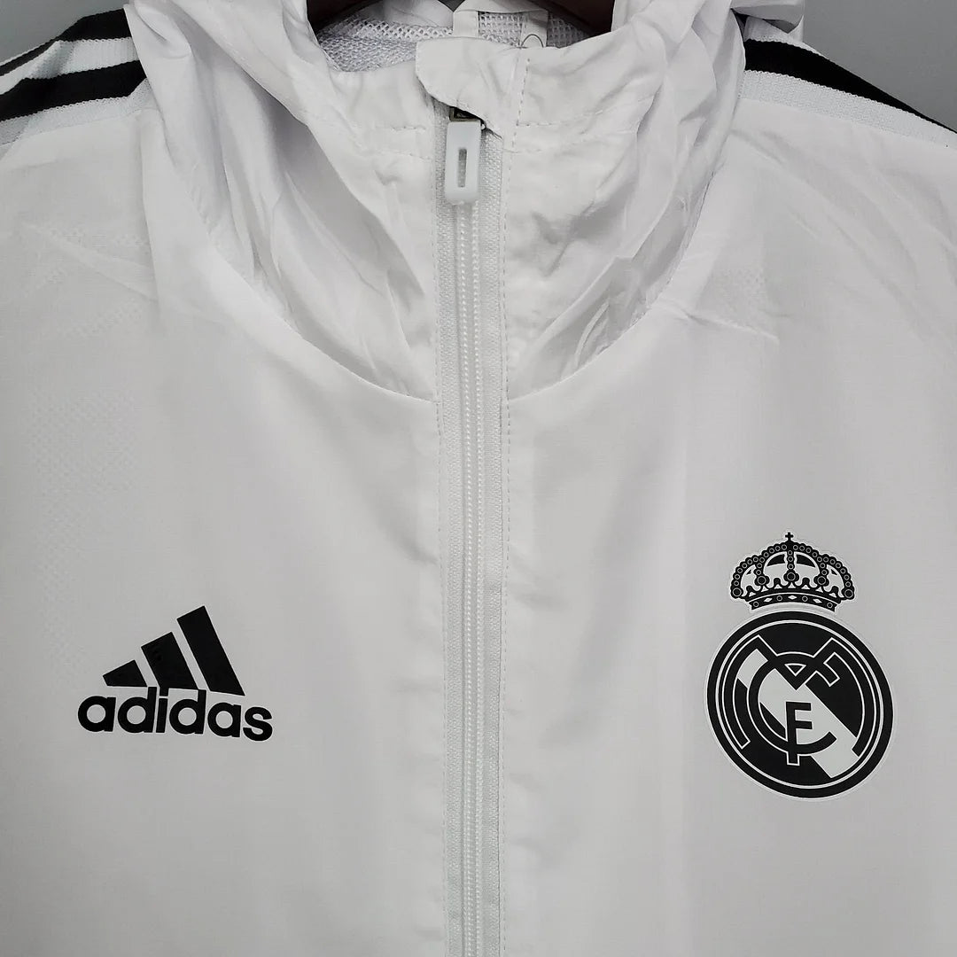 Real Madrid 21/22 Windbreaker White