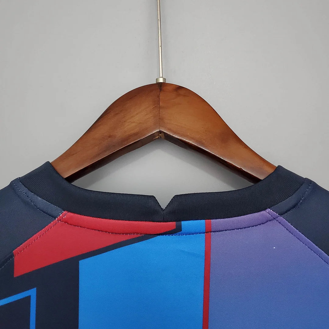 Barcelona 21/22 Training Kit Red/Blue