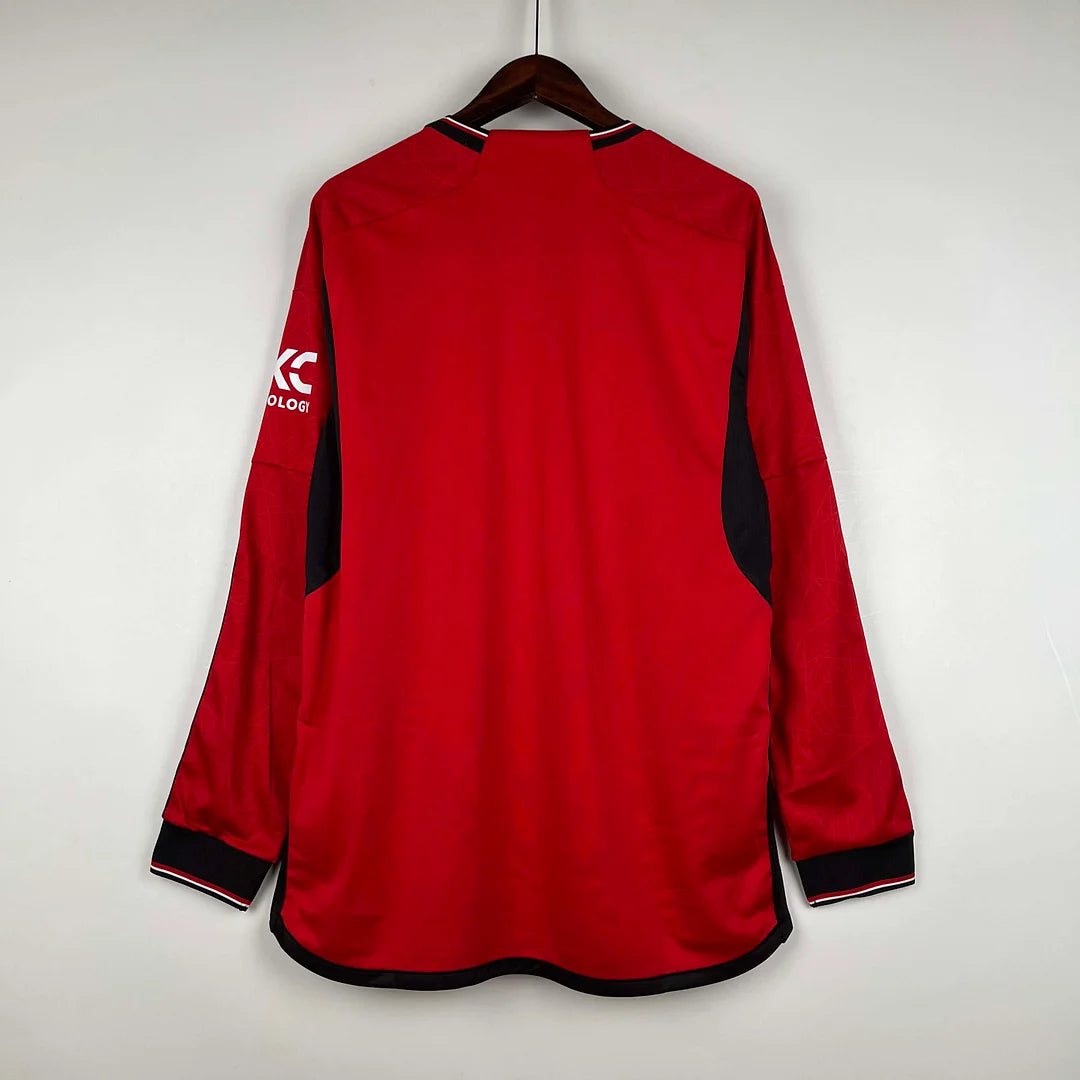 Manchester United 23/24 Long Sleeve Home Kit