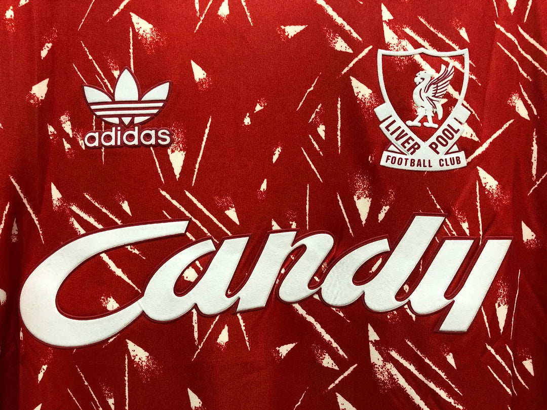 Liverpool Retro Longsleeve Home Kit 1989-1991