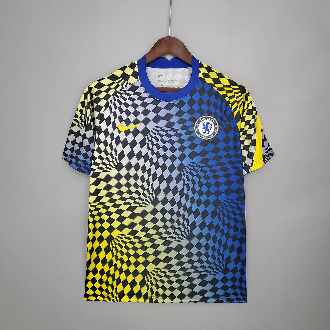 Chelsea 21/22 Training Kit Blue/Yellow