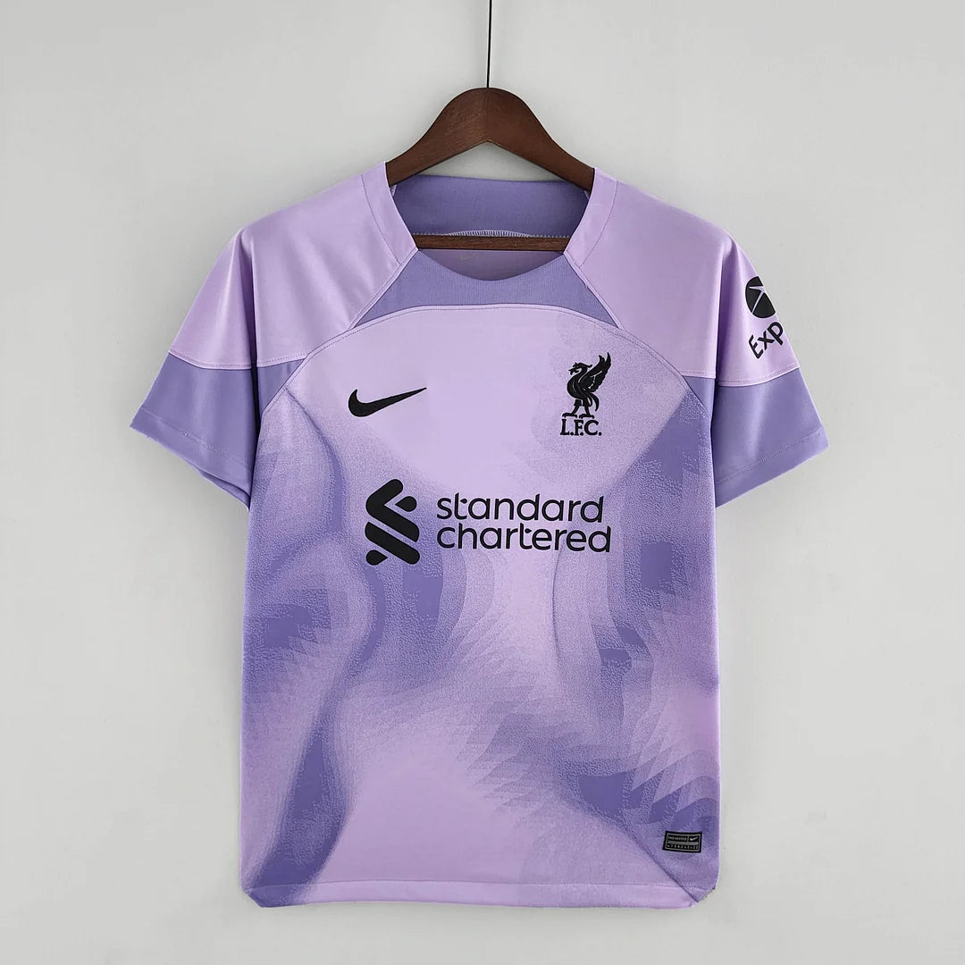 Liverpool 22/23 Goalkeeper Kit Purple