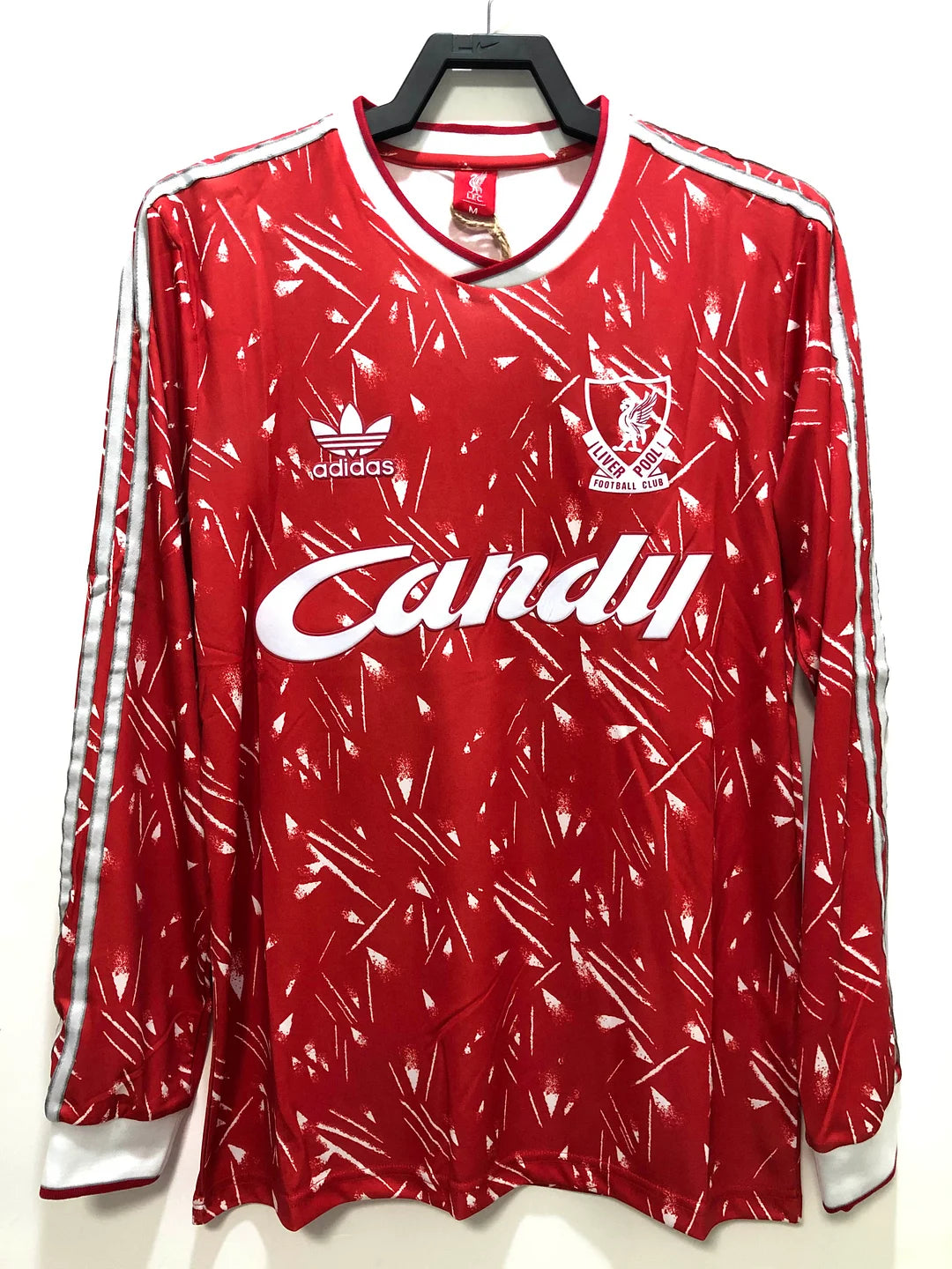Liverpool Retro Longsleeve Home Kit 1989-1991