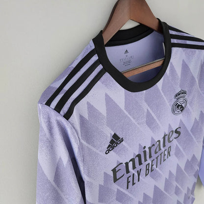 Real Madrid 22/23 Long Sleeve Away Kit