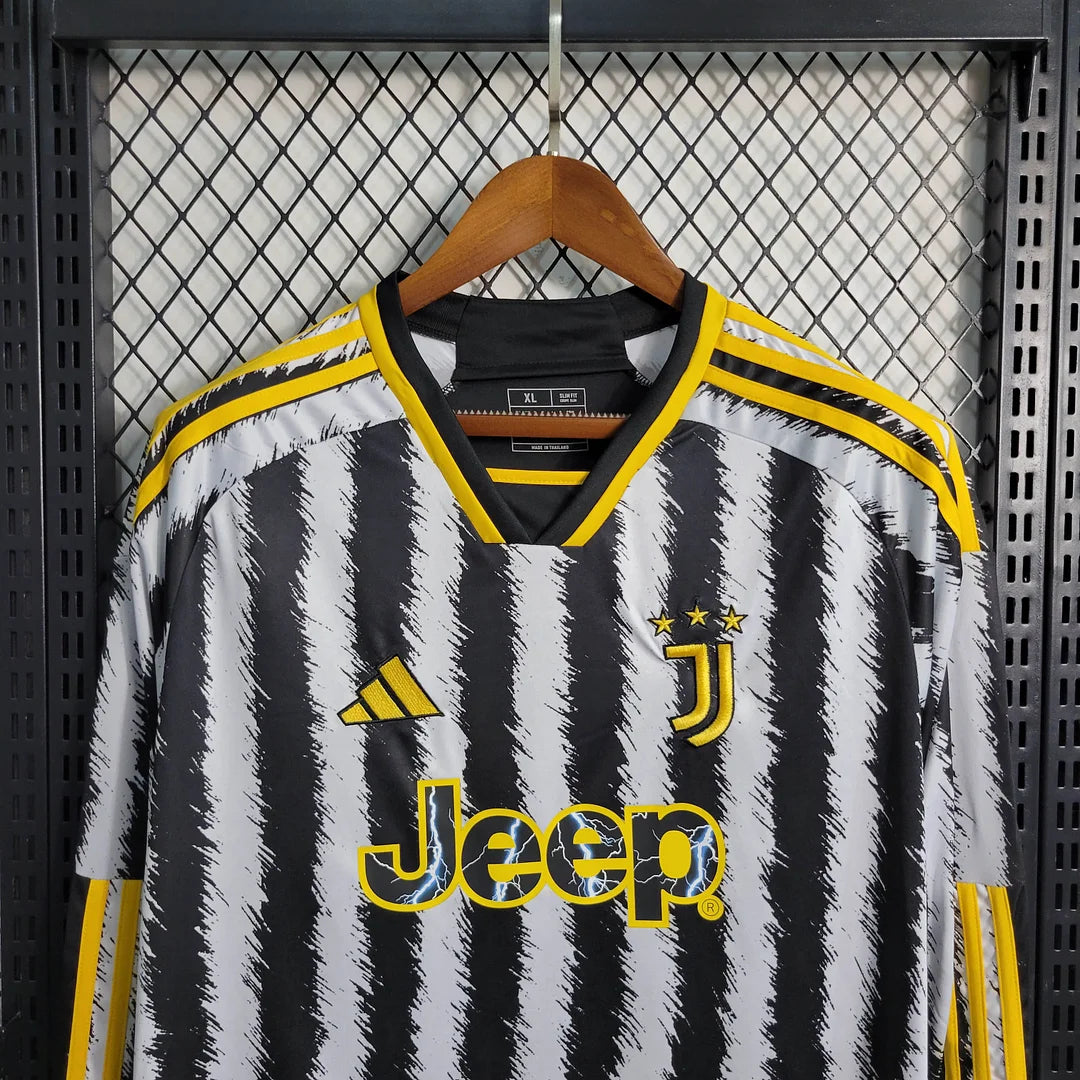 Juventus 23/24 Long Sleeve Home Kit