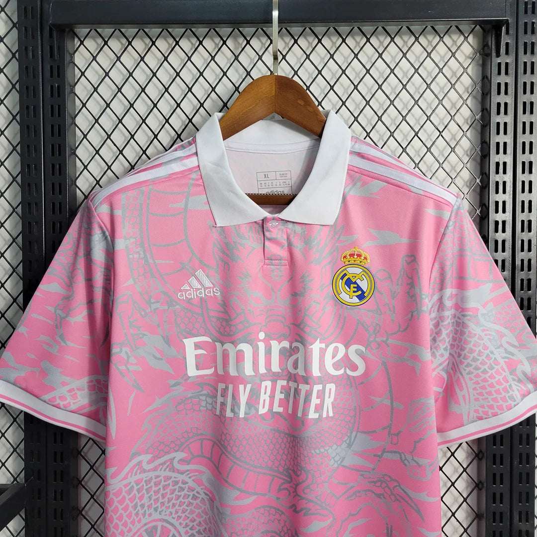 Real Madrid 23/24 Pink Chinese Dragon Kit
