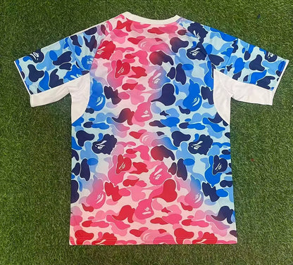 BAPE Adidas Red/Blue Jersey