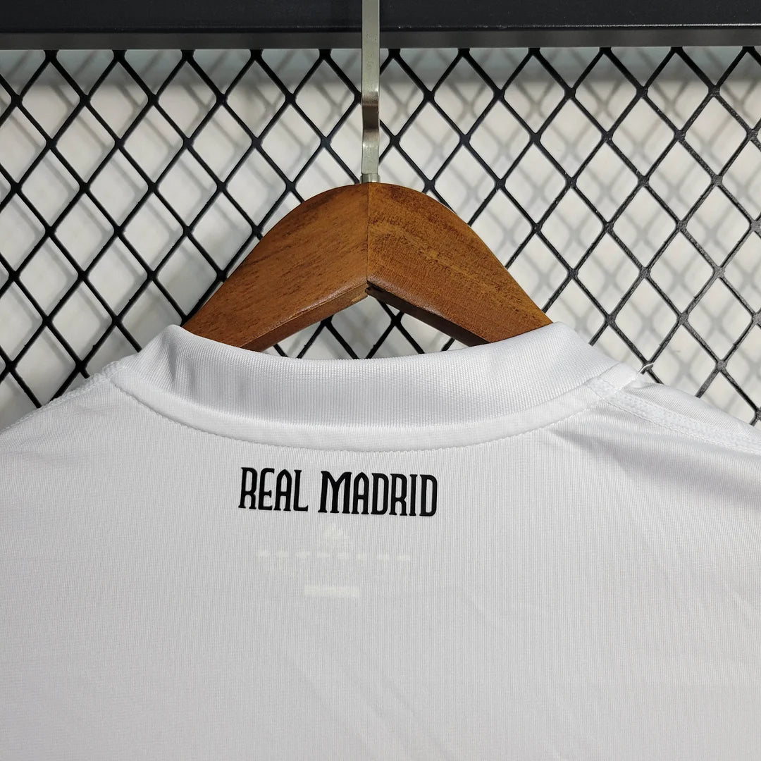Real Madrid Retro 10/11 Long Sleeve Home Kit