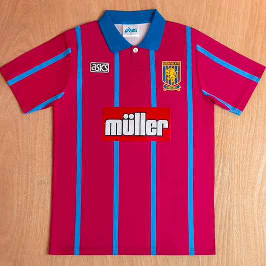 Aston Villa 93-95 Retro Home Kit