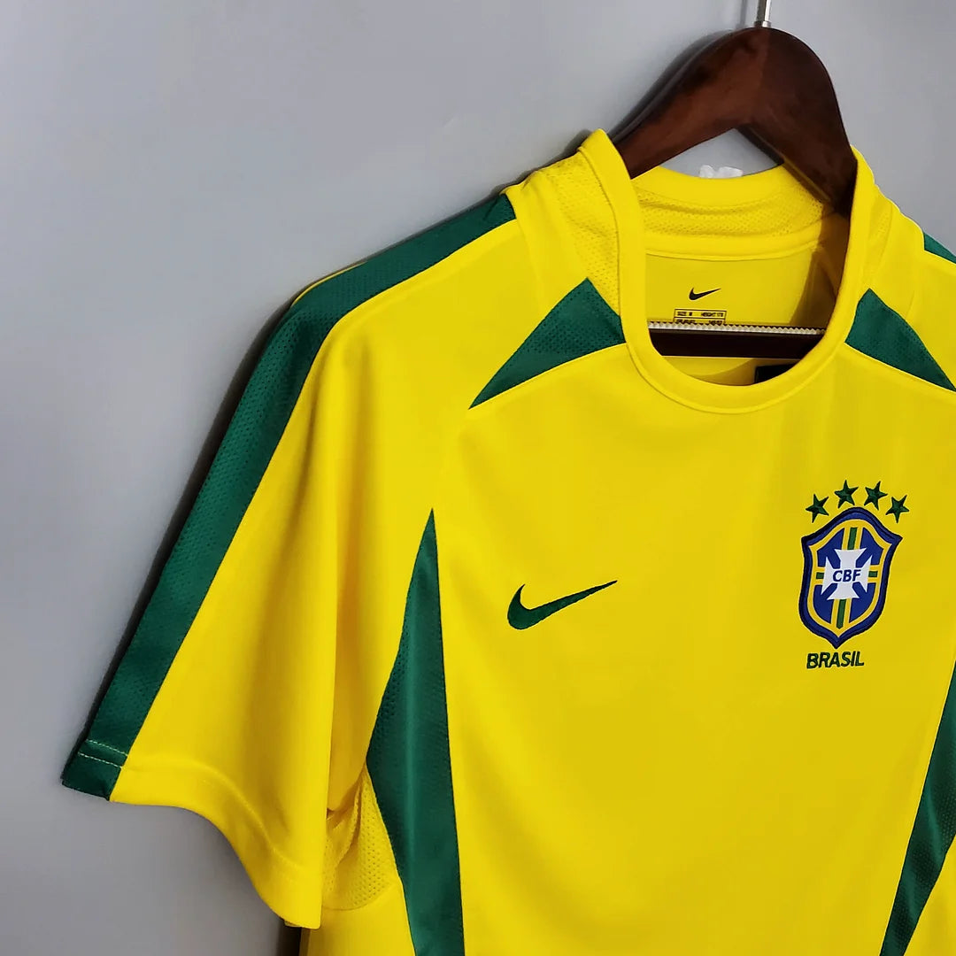 Brazil Retro 2002 Home Kit