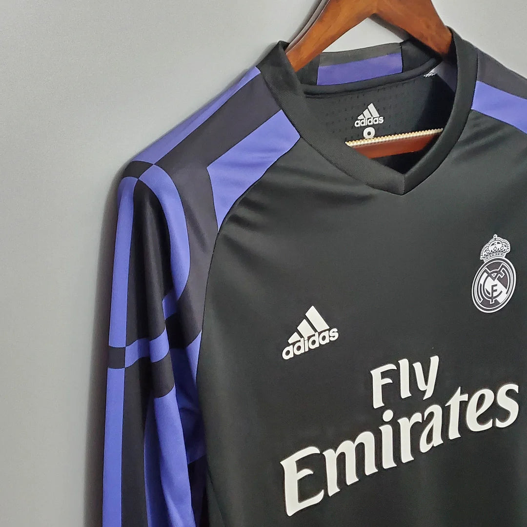 Real Madrid Retro 15/16 Long Sleeve Third Kit