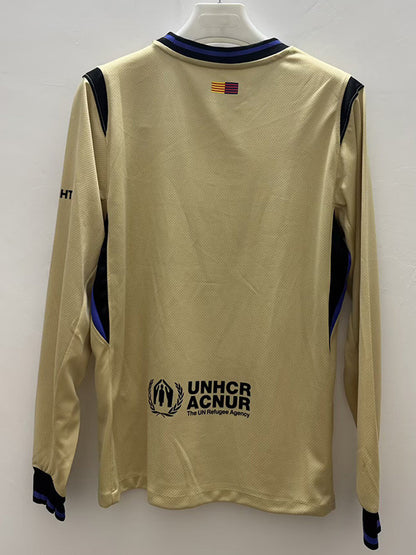 Barcelona X Kobe Long Sleeve Yellow Jersey