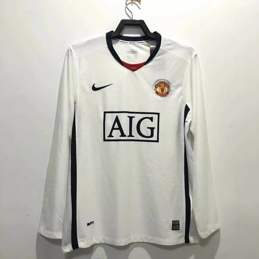 Manchester United 2008/2009 Retro Longsleeve Away Kit