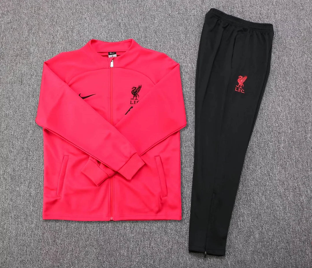 Liverpool Full-Zip Tracksuit Pink