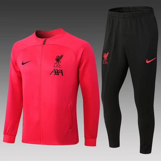 Liverpool Full-Zip Tracksuit Pink