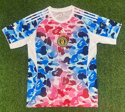 BAPE Adidas Red/Blue Jersey