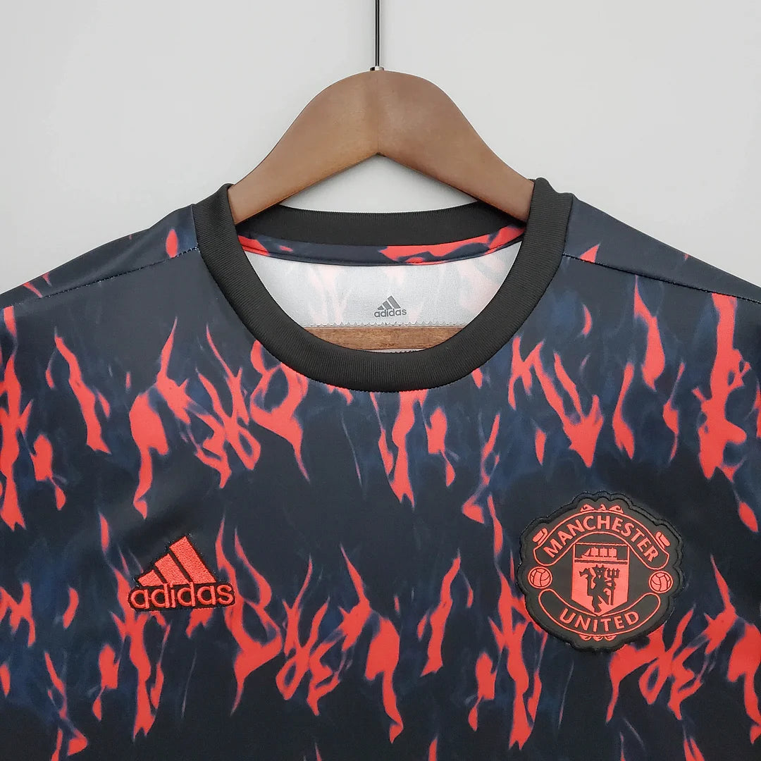 Manchester United 22/23 Training Kit Black/Red