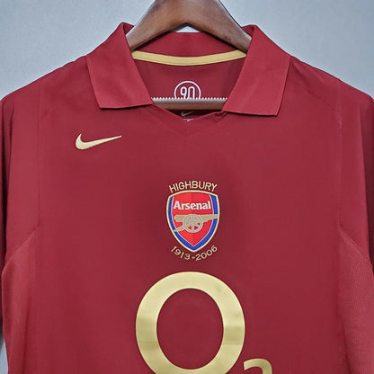 Arsenal 2005/2006 Retro Home Kit