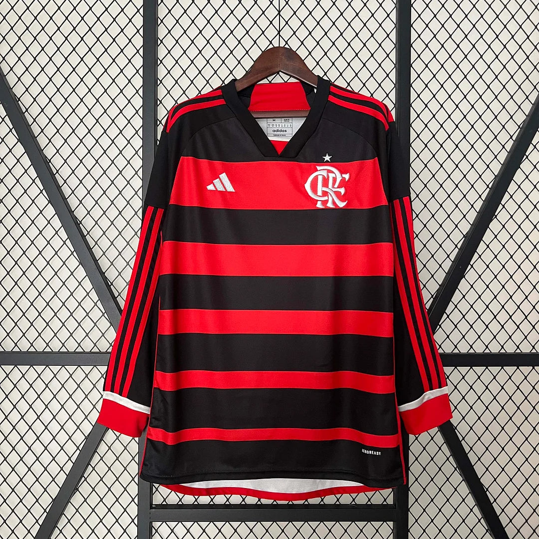 Flamengo 24/25 Long Sleeve Home Kit