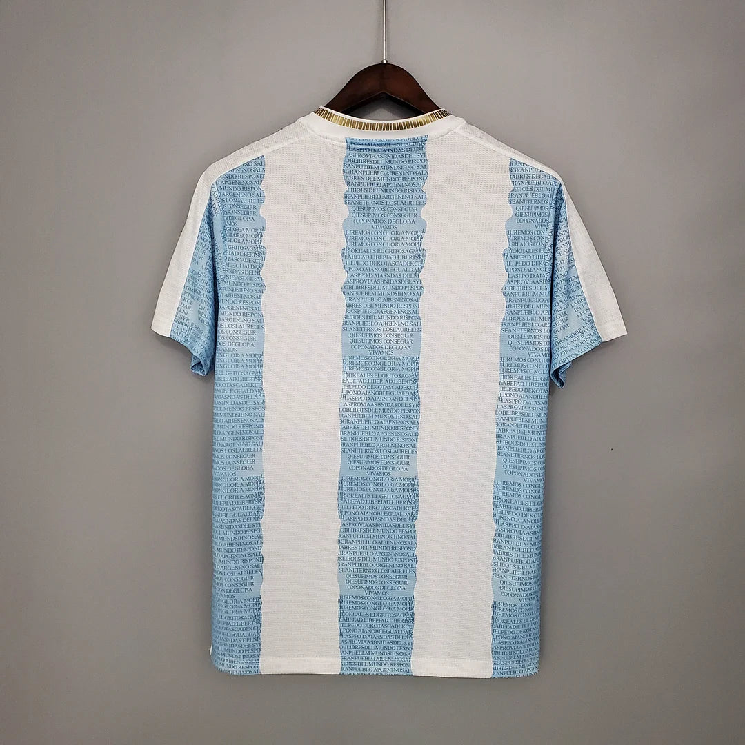 Argentina 2021 Maradona Special Emblem Kit