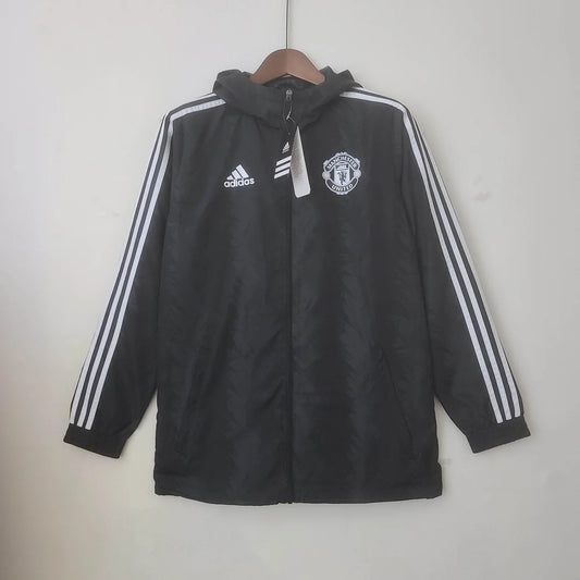 Manchester United Windbreaker White/Black