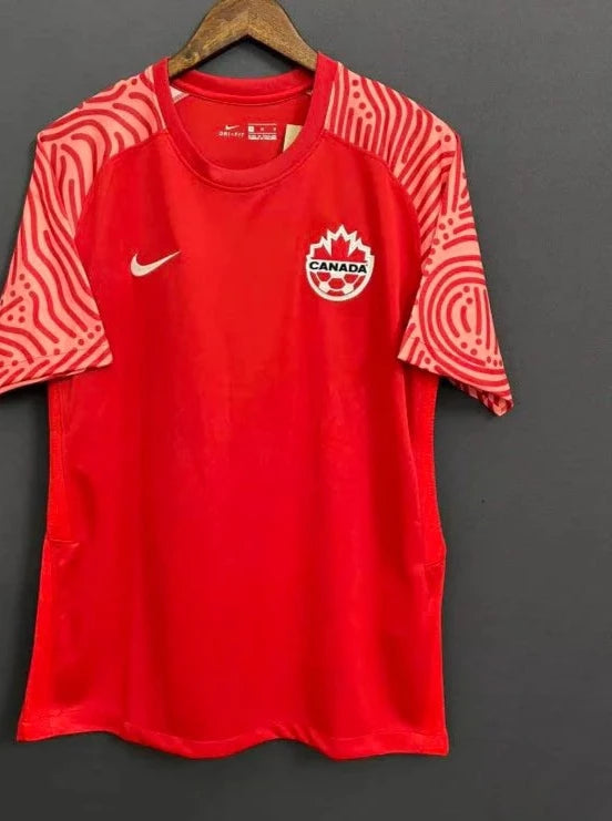 Canada Mens FIfa World Cup 2022 Red Jersey
