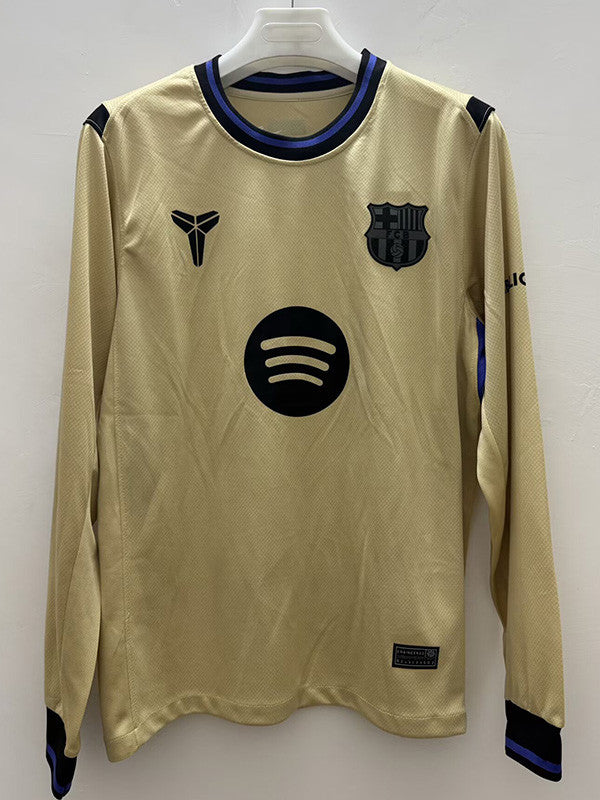 Barcelona X Kobe Long Sleeve Yellow Jersey