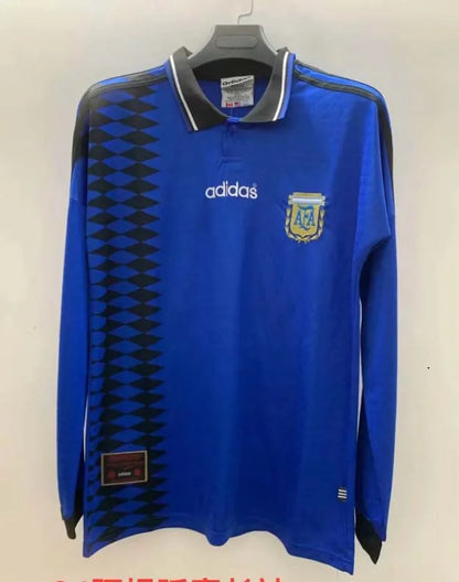 Argentina 1994 Retro Long Sleeve Away Kit