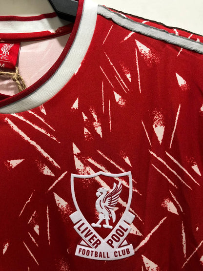 Liverpool Retro Longsleeve Home Kit 1989-1991